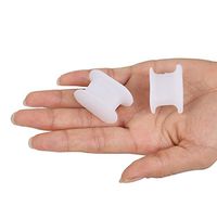 MYDETOE 6pairs Toe Separator Soft Gel Hammer Claw Toe Pad Foot Care Cramp Hallux Valgus Hallux Braces Foot Pain Relax