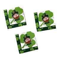 Fat Toad Celebration Happy St. Patrick Day Party Bundle Desssert Napkins (48)