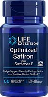 Life Extension - Optimized Saffron with Satiereal - 60 Vcaps (Pack of 3)