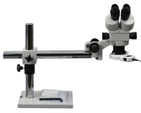OMAX 3.5X-90X Zoom Binocular Single-Bar Stereo Microscope with 54 LED Ring Light
