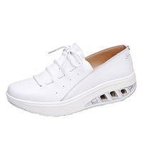 Neartime Women Sneakers, Fashion New Women Air Cushion Sports Shoes Round Head Breathable Leisure Shake Shoes