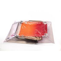 28" x 32" x 1.5 mil Clear Eco-Manufactured Plastic Layflat Bags (Case of 500)