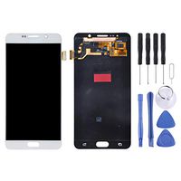 JUNXI Phone case Phone Cover LCD Screen and Digitizer Full Assembly for Galaxy Note 5 / N9200, N920I, N920G, N920G/DS, N920T, N920A(Gold)+Highly Recommended (Color : White)