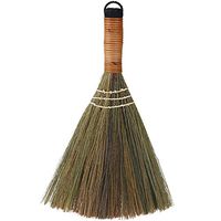 berbeu Antique Broom Wooden Floor Sweeping Broom Portable Soft Fur Hair Home Floor Cleaning Tool
