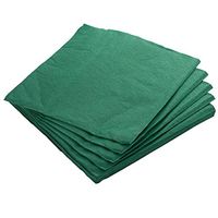 Exquisite 300 Pack of Beverage Paper Napkins The 2 Ply Party Napkins are Highly Absorbent and Available in a Wide Range of Vibrant Colors - Dark Green Napkins