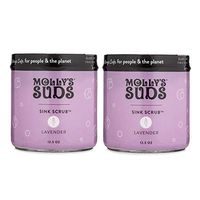 Molly's Suds Sink and All Purpose Scrub, 2 Pack, Lavender Scent