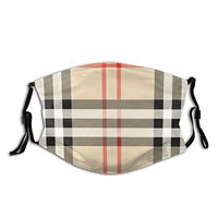 Bur-berry Adult Mask M-shaped Nose Clip Mask 10 PCS