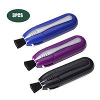 Cwuc-home Portable Eyeglasses Cleaner Carbon Clean Injected Eyeglasses Sunglasses Brush Tools,3 Pcs Peeps Eyeglasses Cleaner Eyeglass Spectacles Cleaner Brush Kit,A