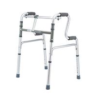 HYXQY-ZY Walker|Older Folding Walking Frame | Height Adjustable|Lightweight | Safe and Stable|for Disabled and Elderly