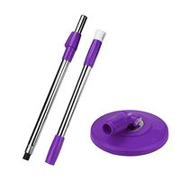8QzJs1Tg Spin Mop Pole Handle Replacement for Floor 360 Degrees Rotating Cleaning Tool Convenient and Useful Replacement Handle Purple