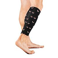 Calf Guard Sleeves Scary Evil Eyes Sports Calves Guards Sleeves for Running, Basketball, Baseball, Football