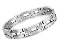 Aegean Jewelry Titanium Men's Fashion Magnetic Bracelet, Anti-fatigue and Pain-relief, with a Gift Box and a FREE Small Gift