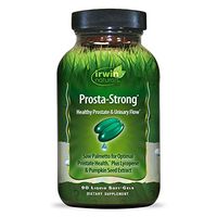 Irwin Naturals Prosta-Strong - Prostate Health Support with Saw Palmetto, Lycopene, Pumpkin Seed & More - 90 Liquid Softgels
