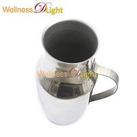 WDL Male Stainless Steel Urinal, 9-1/2" X 4-1/2", 1-1/4 to 1-3/4 Quart Capacity