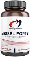 Designs for Health Vessel Forte - Diosmin for Blood Vessel Support with Quercetin, Gotu Kola + Grape Seed Extract (120 Capsules)