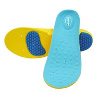 Happystep® Full-Length Memory Foam Gel Insoles Provide Cushioned Arch Support and Excellent Shock Absorption with Gel Pads Under The Heel and Forefoot (1 Pair), Size: Men 6-8 or Women 7.5-9.5)