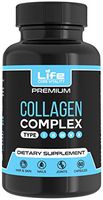 Multi Collagen Capsules - Types 1-5 Collagen Protein for Skin, Hair, Nails and Bone Support - 60 Capsules
