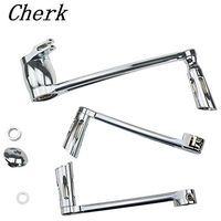 Frames & Fittings New Motorcycle Chrome Brake Arm Kit Shift Lever W/Shifter Pegs for Harley Touring 08-16 15 14 - (Color: Touring 08-13)