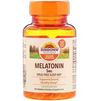 Sundown Melatonin 5 mg Tablets 90 ea