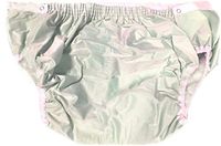 Adult Incontinent Briefs. Case of 12 Reusable Adult Briefs. 3X-Large Size. Unisex Incontinence Underwear. Moderate Absorbency. Large Size. 50" - 64" Waist. Polyester Topsheet.