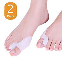 4 PCS Bunion Corrector Big Toe Spreader Cushion, Toe Separator, Bunion Guard, Diabetic Foot Care, Separate for Toes