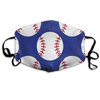 Pretty Baseball Hot Dust Mouth Mask Reusable Anti-Dust Face Mask Adjustable Earloop Skin Protection