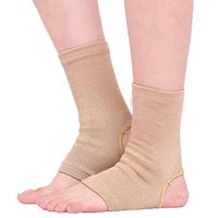 Breathable Elastic Ankle Brace Support, Pain Relief Ankle Sleeve for Unisex Ankle Swelling, Plantar Fasciitis, Achilles Tendonitis and Sprained