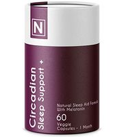 Circadian Sleep Support + | Natural Sleep Aid Formula by Nuzena - Perfect for Stress Relief, Calming, and Promoting Relaxation (60 Capsules)