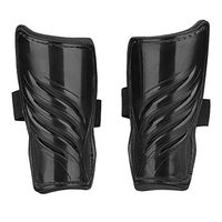 VGEBY 1Pair Football Shinguards, Children Sports Soccer Shin Guards Child Calf Protective Gear(Black)