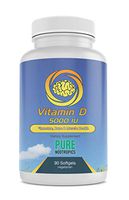 Vitamin D3 5000 IU by Pure Nootropics, Non-GMO, 90 Count
