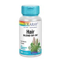 Solaray Hair Blend SP-38 Capsules, 100 Count