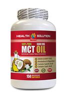 Immune System Vitamins for Women - MCT Oil 3600MG - 100% Pure - mct Oil Pills Weight Loss - 1 Bottle 150 Softgels