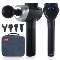 SNODE Handheld Massage Gun – Deep Tissue Percussion Muscle Massager with Super Quiet Brushless Motor, 5 Speed High Intensity Vibration, Quick Rechargeable Device