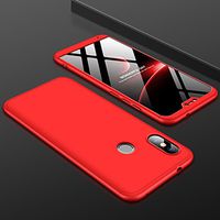 VEECOME Ultra Slim Phone Back Cover Anti-Slip Shockproof 360 Degree Full Protective Case Durable Fit for Redmi 6pro/A2 Lite
