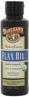 Barlean's Organic Oils High Lignan Flax Oil, 8-Ounce Bottles (Pack of 2)