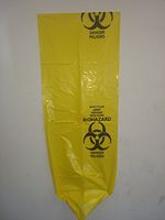 33 Gallon Infectious Linen Waste Bags/Bio-Hazard 31" x 43" 1.2 Mil Thick 100/Case