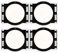 Theater Solutions RK8C in Ceiling Installation Rough in Kit for 8" Speakers 2 Pair Pack