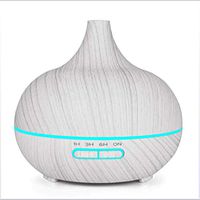 CWH&WEN Essential Oil Diffuser Aromatherapy, Ultrasonic Aromatherapy Scented Diffuser Humidifier for Room, Spa, LED Changing Lights and Waterless Auto Shut Off,White