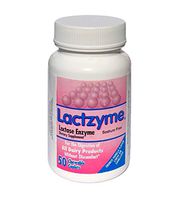 Lactzyme 50 Count for Lactose Intolerance