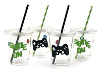 Video Game Birthday Party Disposable Cups (12 Set)