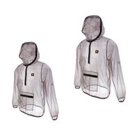 DYNWAVE 2X Anti-Insect Mesh Top Wearable Mosquito Nets Jacket Fishing Camping XL+2XL