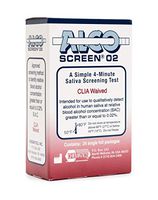 AlcoScreen02 DOT Approved Alcohol Test (Pack of 5 Tests)