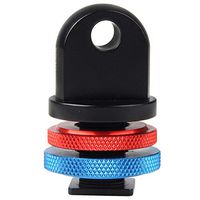 JVSISM Short Shoe Cold Mount Ys Arm 360 Degree for Underwater Photography Housing Light Torches Camera Tray Handle Arm System