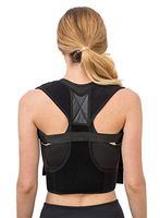 Back Brace Posture Corrector for Women & Men By Grace - Upgraded Adjustable Back Support Brace for Clavicle & Lumbar, Lower Pain Relief - Effective and Comfortable