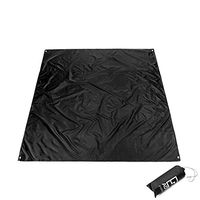 Waterproof Outdoor Picnic Multifunctional Mat, YiMiky Camping Moisture-Proof Crawling Beach Hiking Mat Barbecue Garden Thick Tent Pad Ultralight Practical Oxford PU Coating Shed Cloth Awning(L)