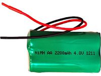 4.8 Volt NiMH Battery Pack (2200 mAh) with Leads