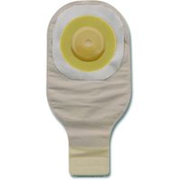 Premier Drainable Pouch with Convex Skin Barrier and Lock N Roll - Convex Flextend Cut-to-Fit to 1" - Beige - Box of 5 - HOL8504_bx