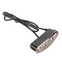 Fdit Electroplated Button Socket Charger USB Sofa Charger USB Charging Handle with 5-Button