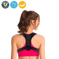 Posture Corrector for Women and Men Brace Back Shoulder Clavicle Support Neck Pain Relief (Free size-01)