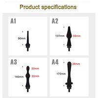 RONSHIN Unisex Portable Cleaner Hygiene Wash Nozzle Hose Douche Enema Shower 110mm-A1